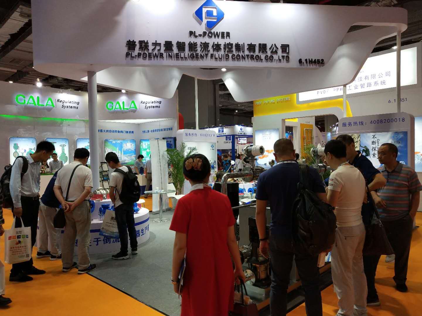 普联力量精彩亮相2018 FLOWTECH CHINA 上海国际泵管阀展